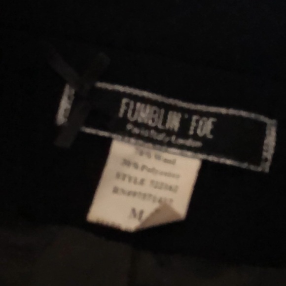 Black cute jacket 70 wool 30 polyester - Picture 6 of 7